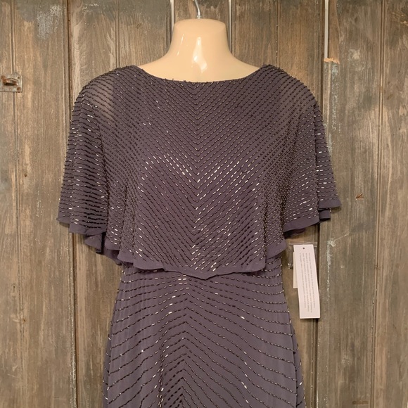 NWT -Designer Bead Embellished Dress - Picture 2 of 7